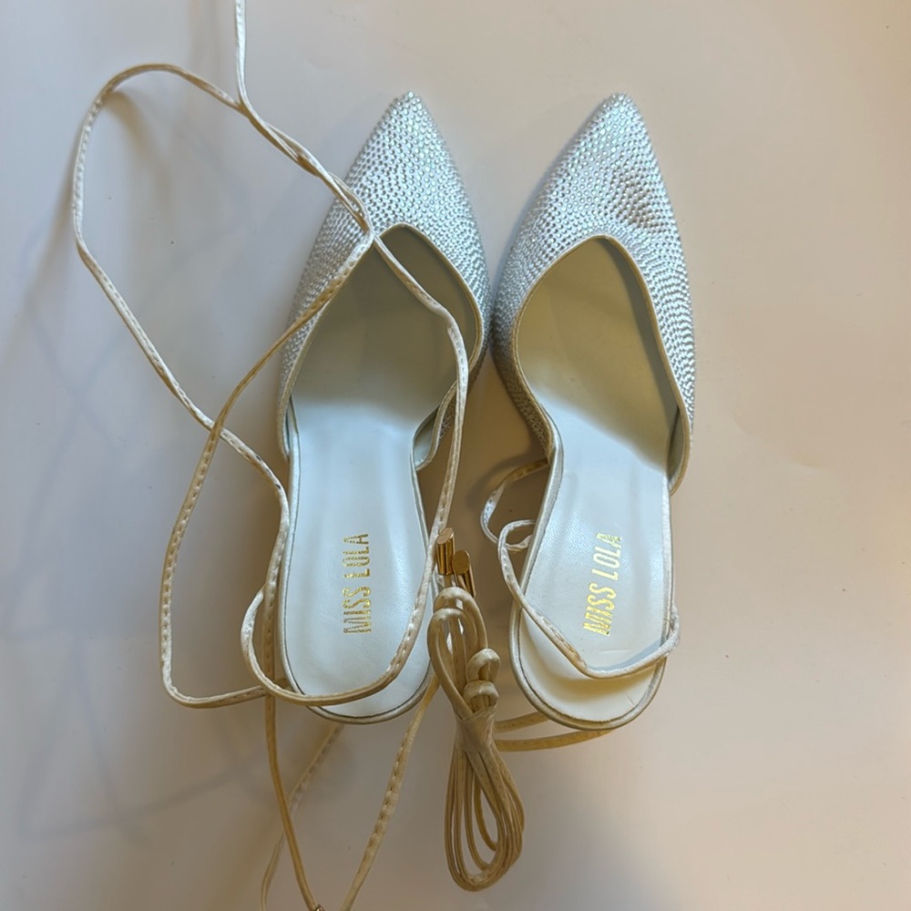 White heels